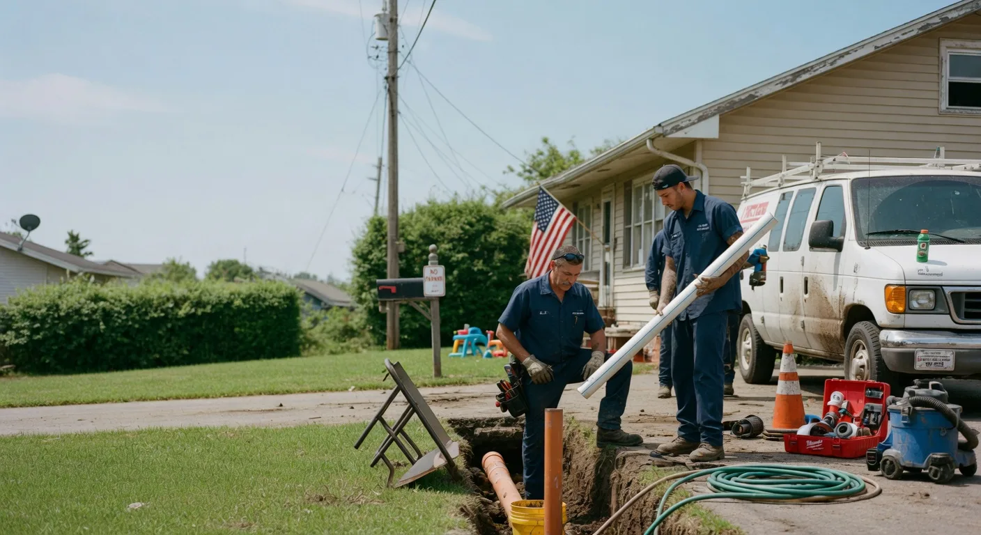 Clogged Drain Repair in New Albany, MS